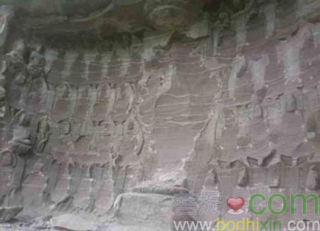 清溪摩崖造像第十二龛位2012年摄
