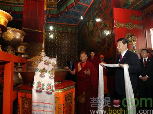 早年習近平主席及家人佛緣